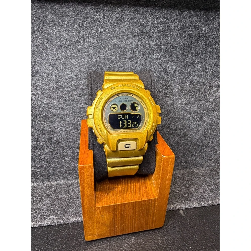 Rare Casio G-Shock GMD-S6900SM-9 Gold S Series Digital Watch 3436 New Battery